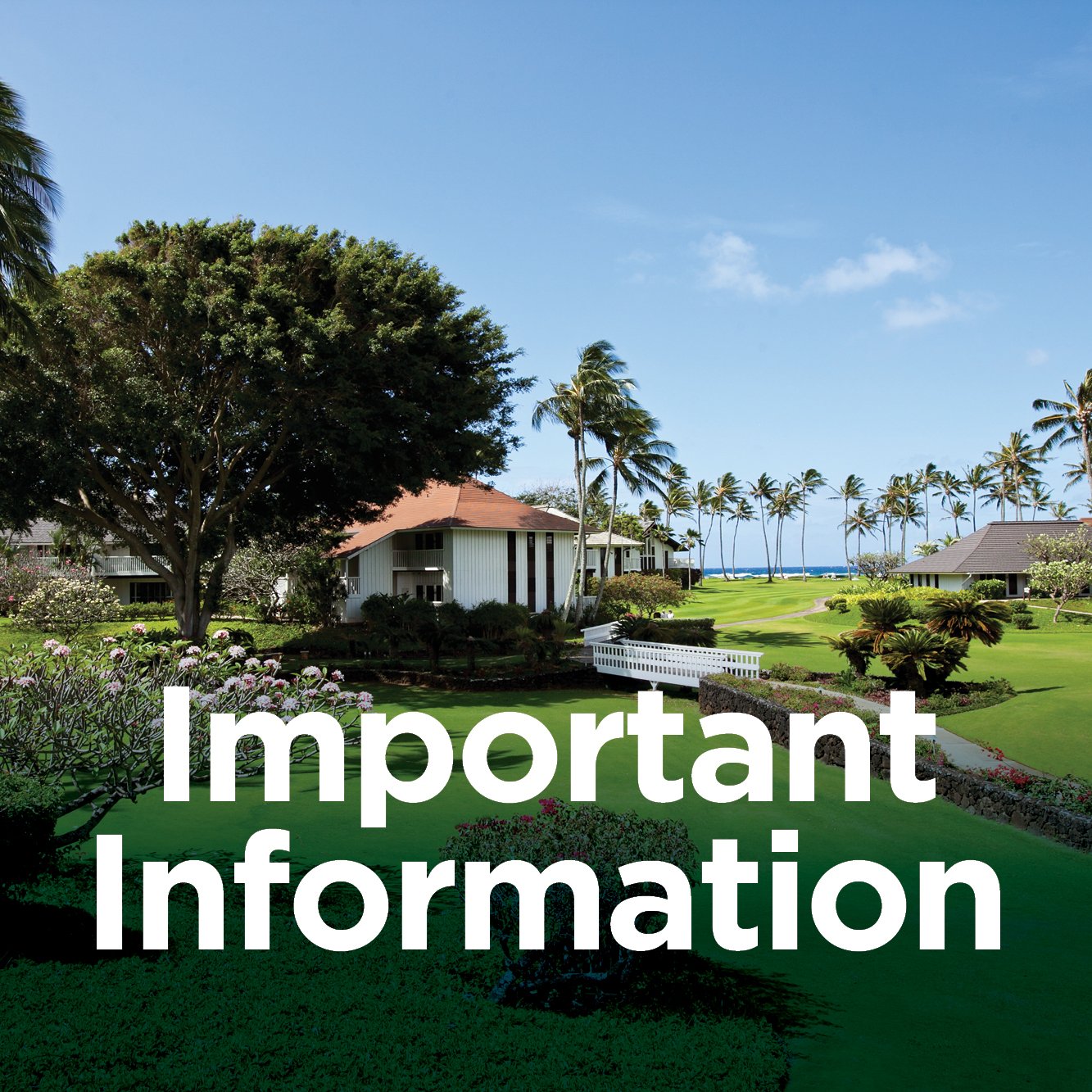 Important Information