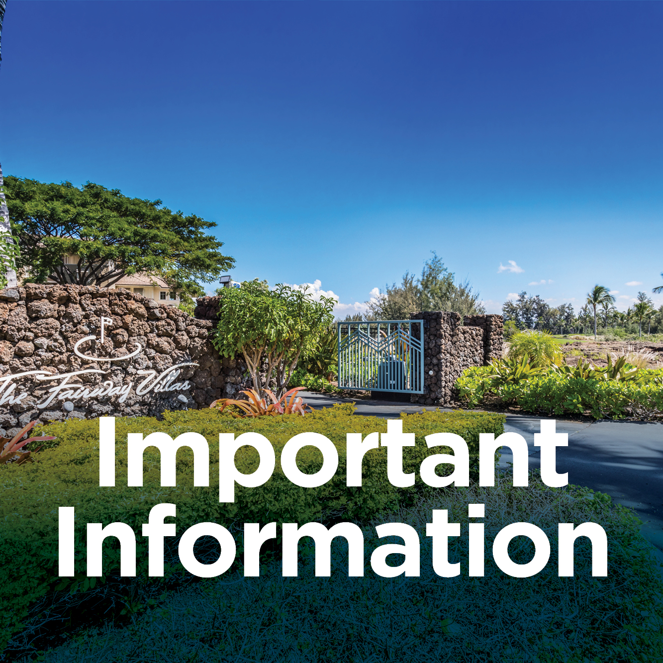 Important Information