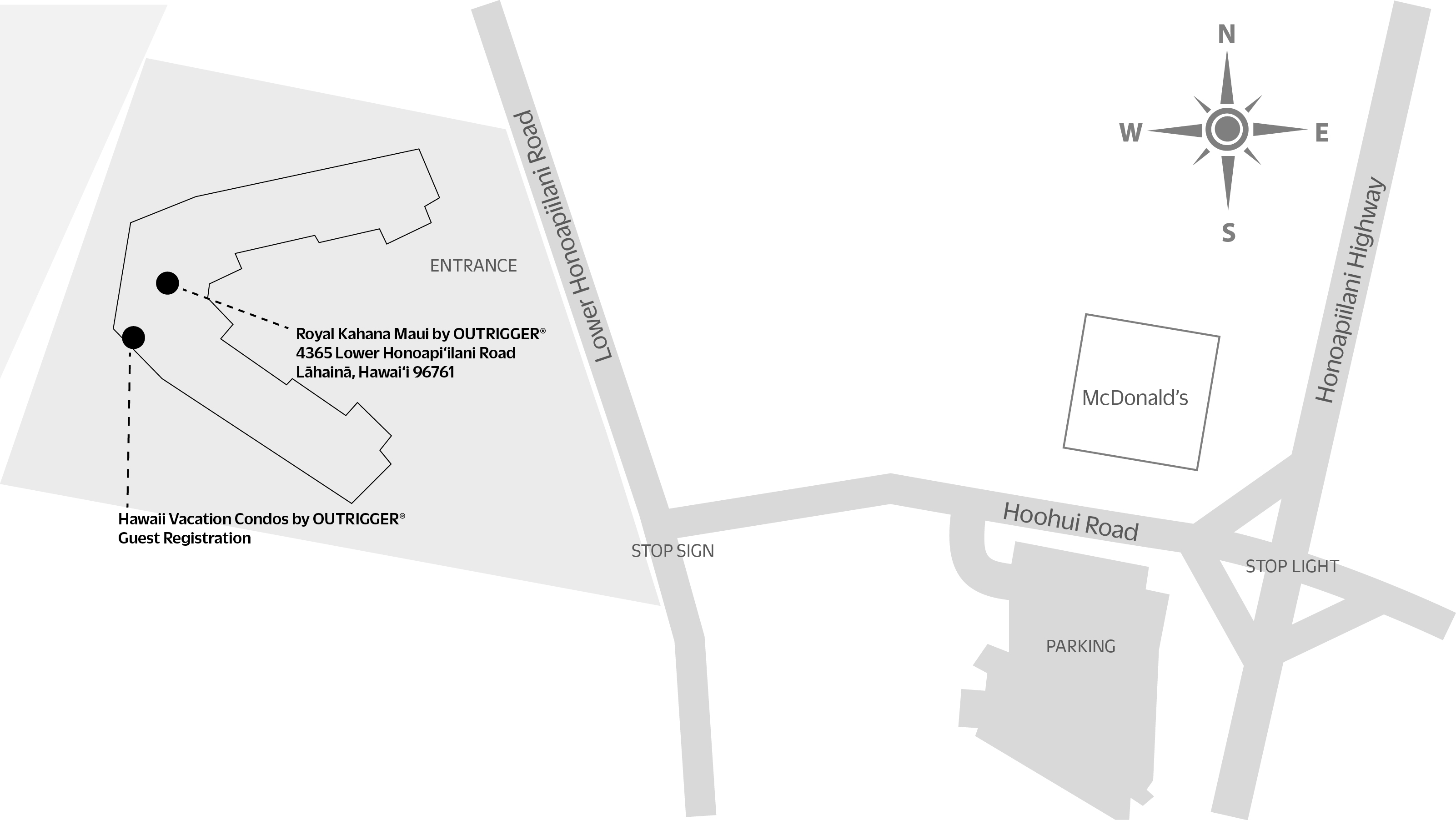 The Kapalua Villas Map
